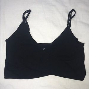 urban outfitters out from under wrap top in black !!